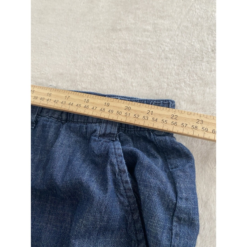 King Size Elastic Waist Drawstring Jeans 3XL 38 Waist 44 Straight Leg Western - Picture 4 of 8